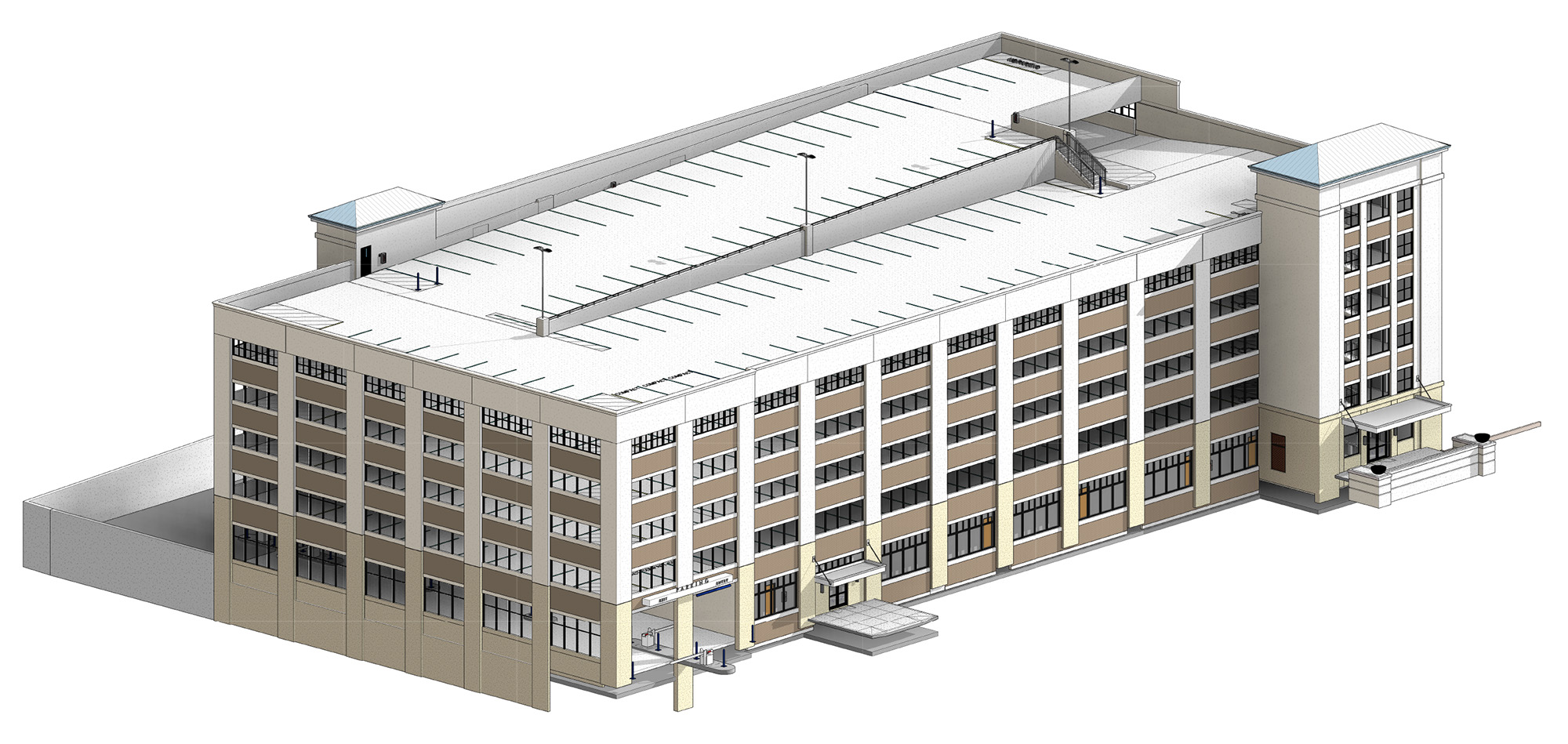 Cherokee justice center_model
